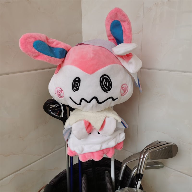Mimikyu Pokémon Driver Head Cover – Multiple Variations - Brown - Club Rehab