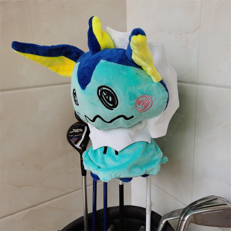 Mimikyu Pokémon Driver Head Cover – Multiple Variations - Aqua - Club Rehab