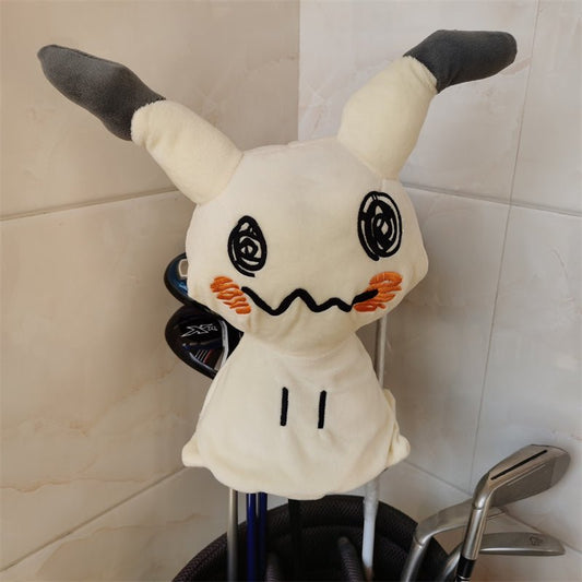 Mimikyu Pokémon Driver Head Cover – Multiple Variations - White - Club Rehab
