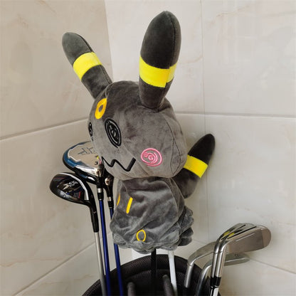 Mimikyu Pokémon Driver Head Cover – Multiple Variations - Silver - Club Rehab