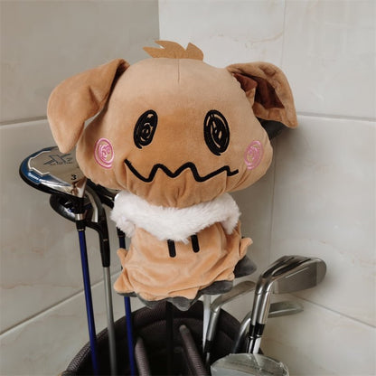 Mimikyu Pokémon Driver Head Cover – Multiple Variations - Brown - Club Rehab