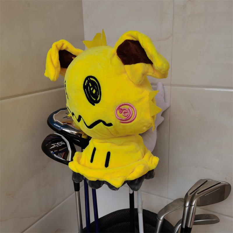 Mimikyu Pokémon Driver Head Cover – Multiple Variations - Orange - Club Rehab