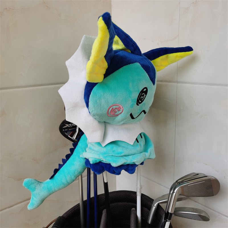 Mimikyu Pokémon Driver Head Cover – Multiple Variations - Aqua - Club Rehab