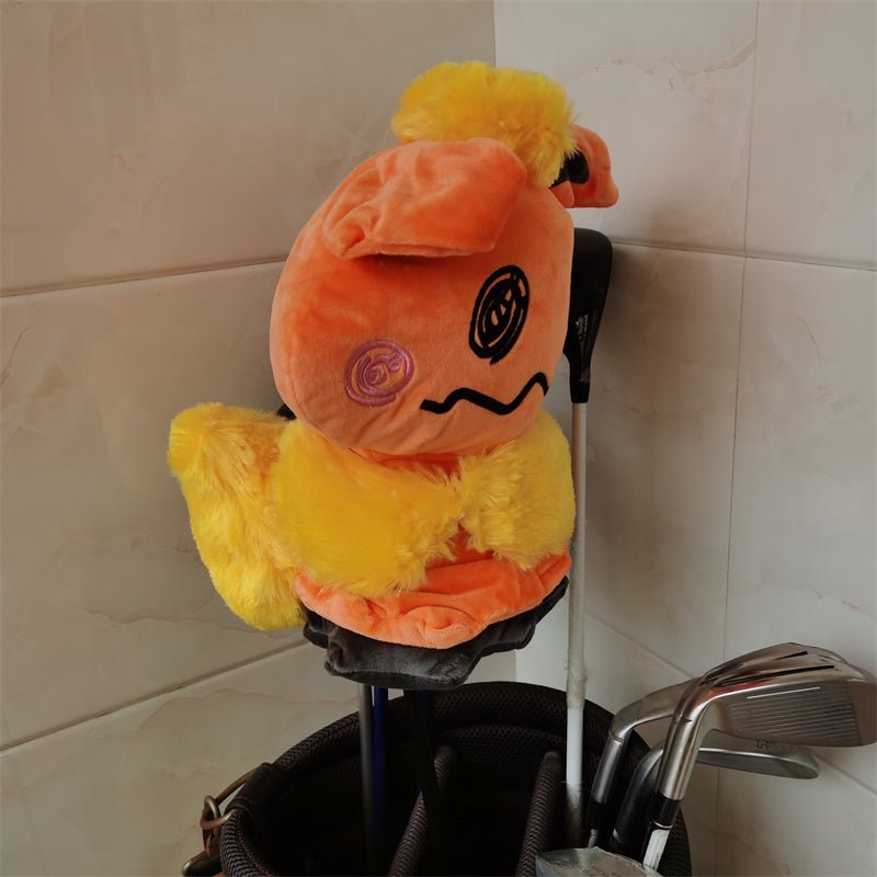Mimikyu Pokémon Driver Head Cover – Multiple Variations - Orange - Club Rehab