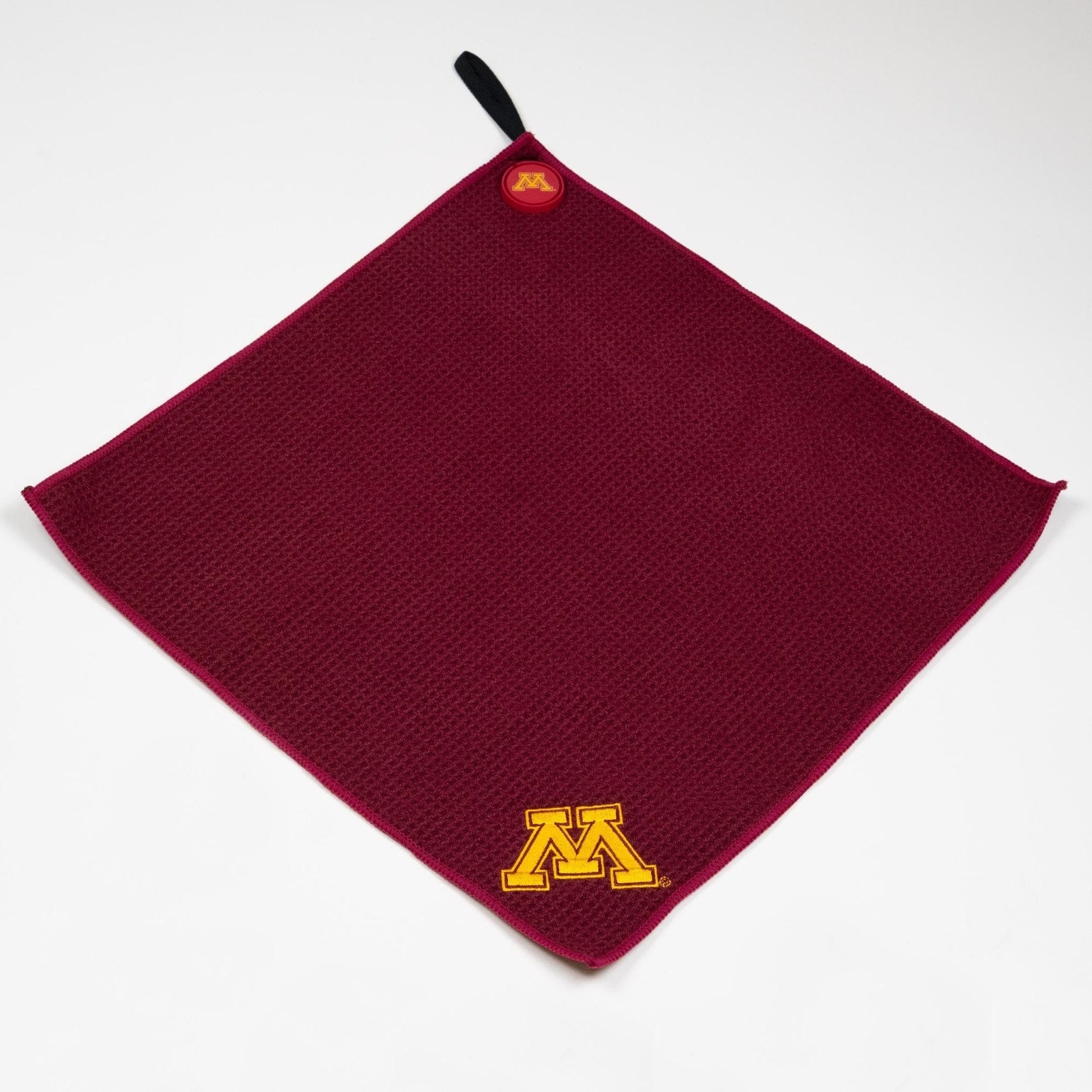 Minnesota Golden Gophers NCAA Magnetic Embroidered Golf Towel – 15" x 15" - Club Rehab