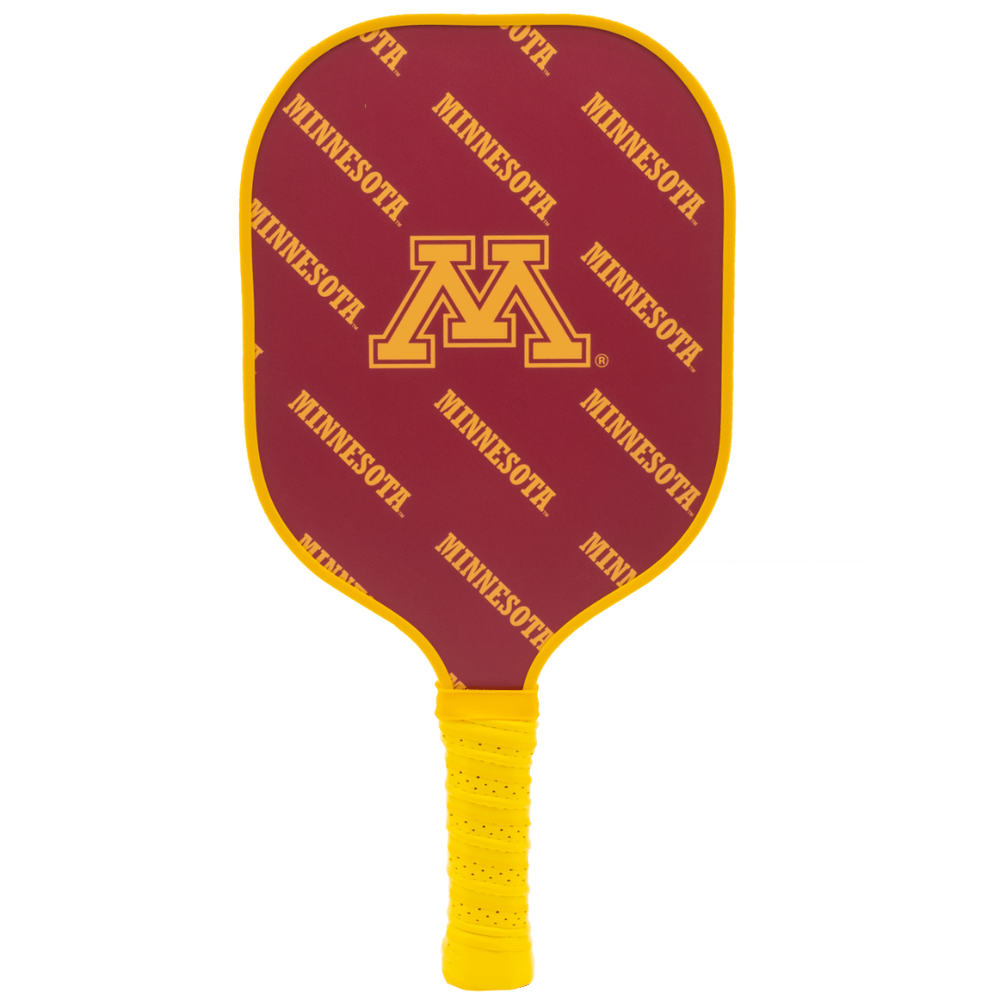 Minnesota Golden Gophers Pickleball Paddle | Carbon Fiber Face | 12mm Core - Club Rehab