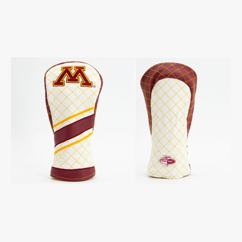 Minnesota Golden Gophers Gestepptes Fairway-Holz-Cover mit Streifen