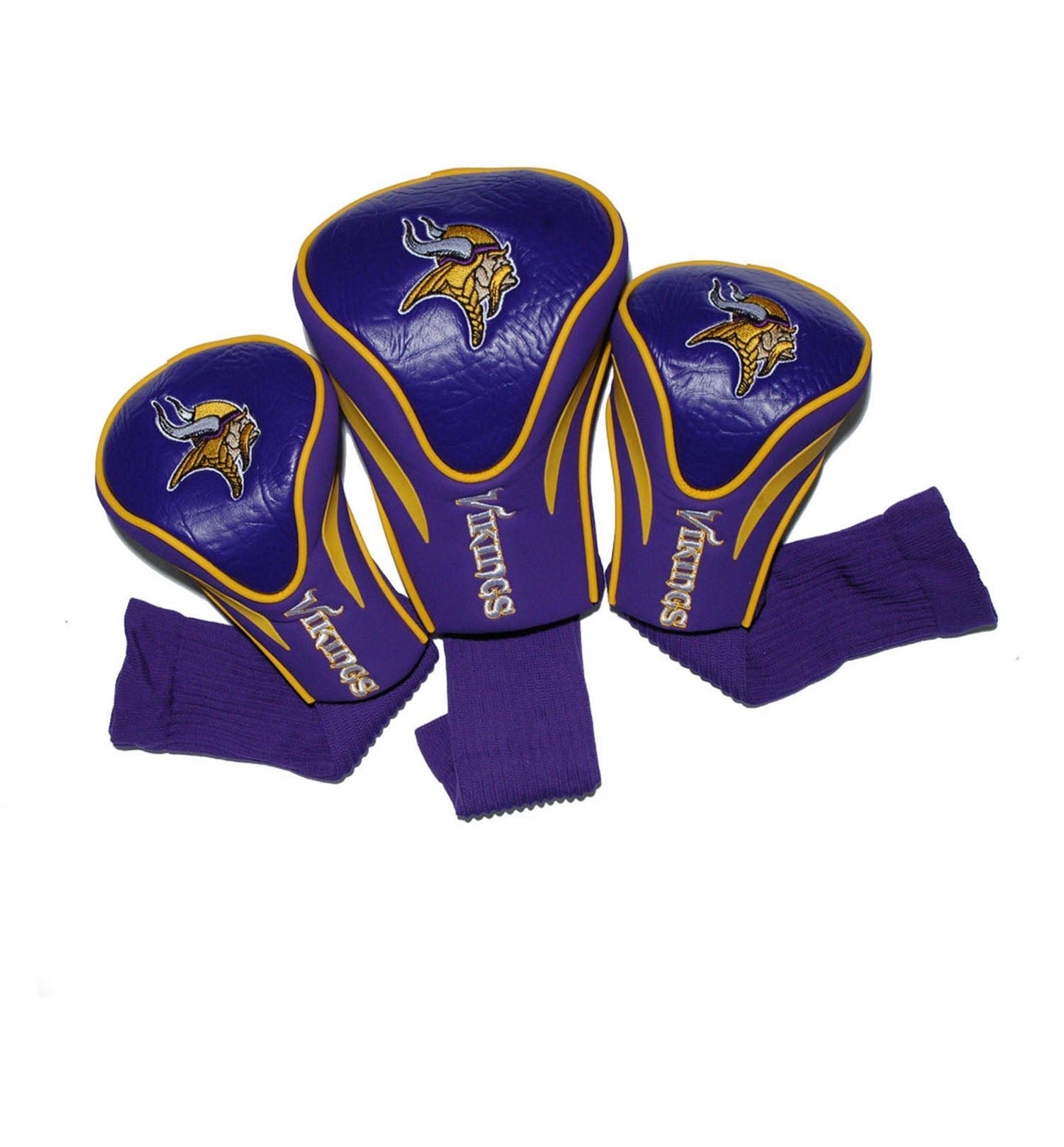 Minnesota Vikings NFL Contour 3 Pack Headcovers - Club Rehab