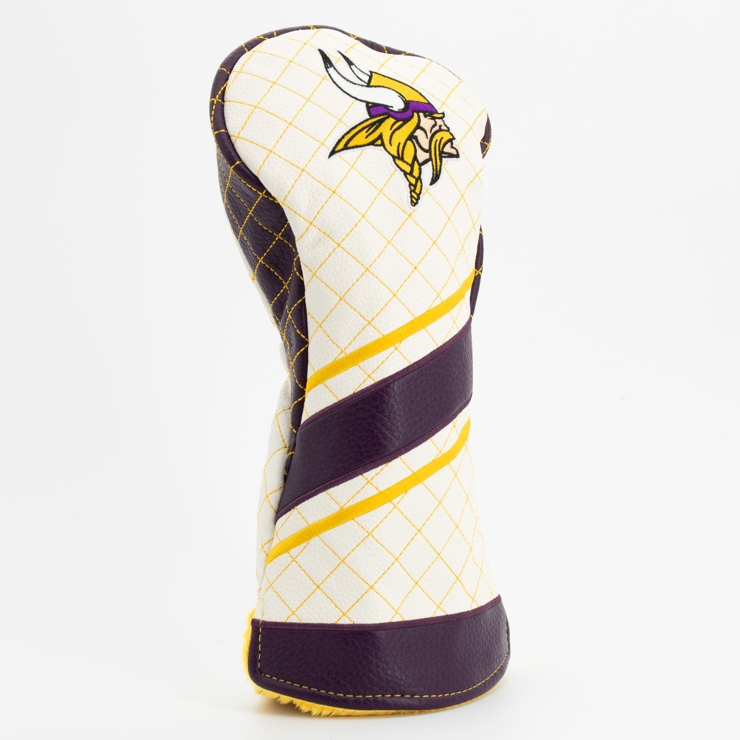 Minnesota Vikings Quilted Headcovers – Skol Collection - Fairway Stripe - Club Rehab