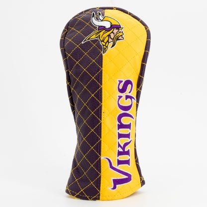 Minnesota Vikings Quilted Headcovers – Skol Collection - Driver Split - Club Rehab