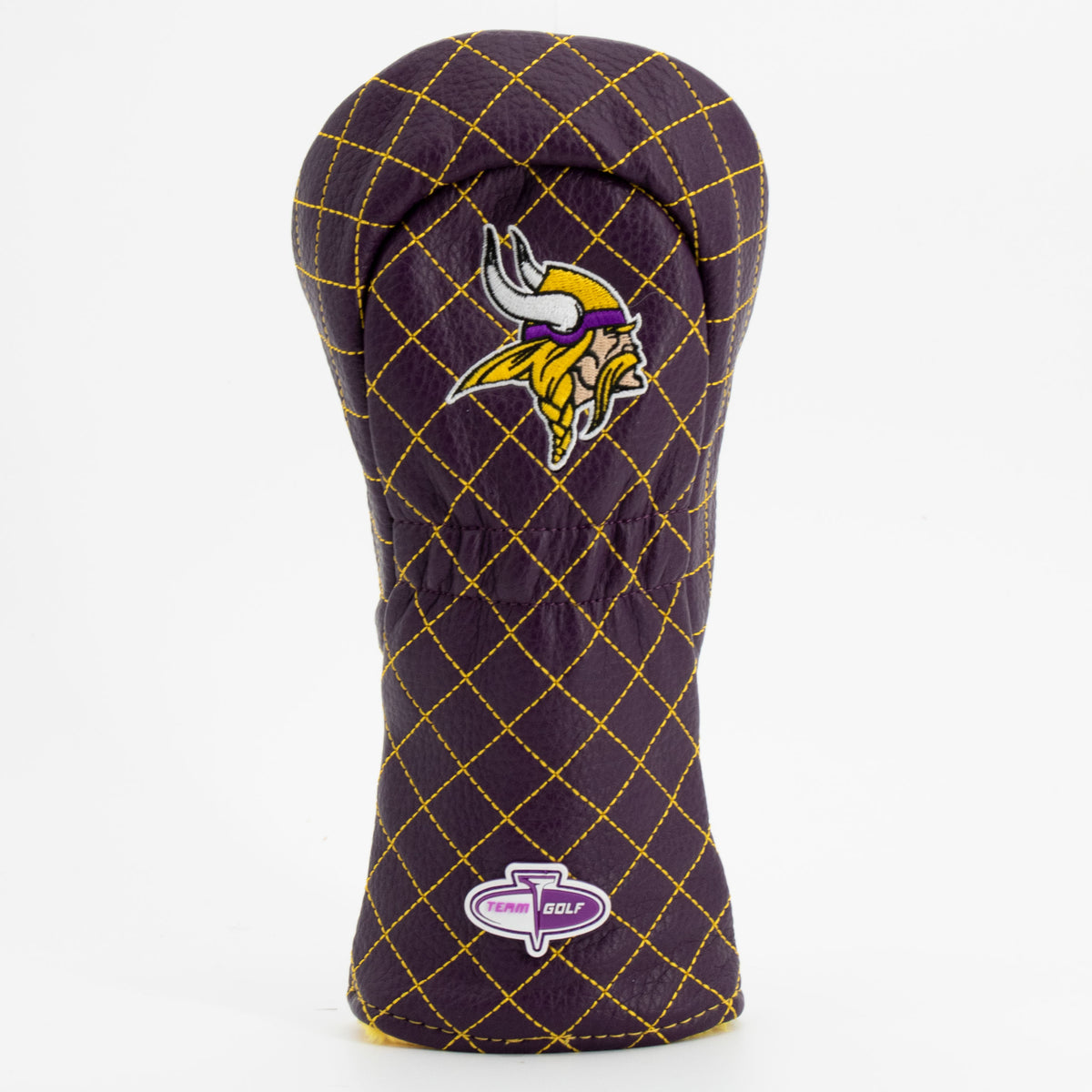 Minnesota Vikings Solid Fairway quilted headcover, back view