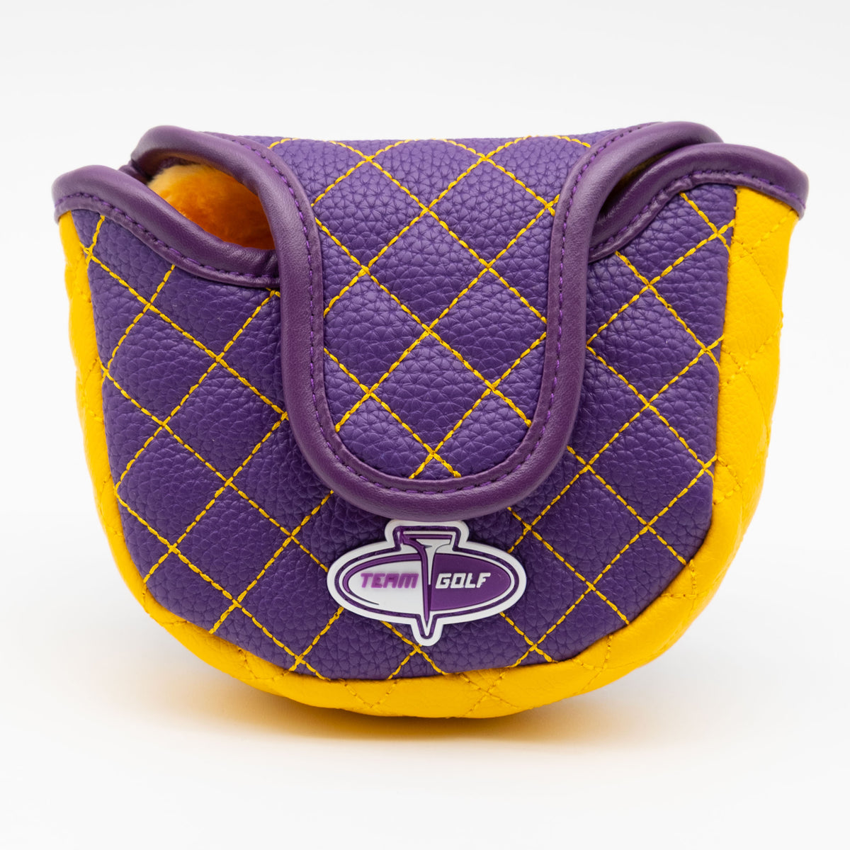 Minnesota Vikings Solid Mallet Putter quilted headcover, back view
