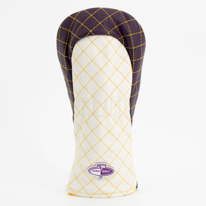 Minnesota Vikings Striped Fairway quilted headcover, back view