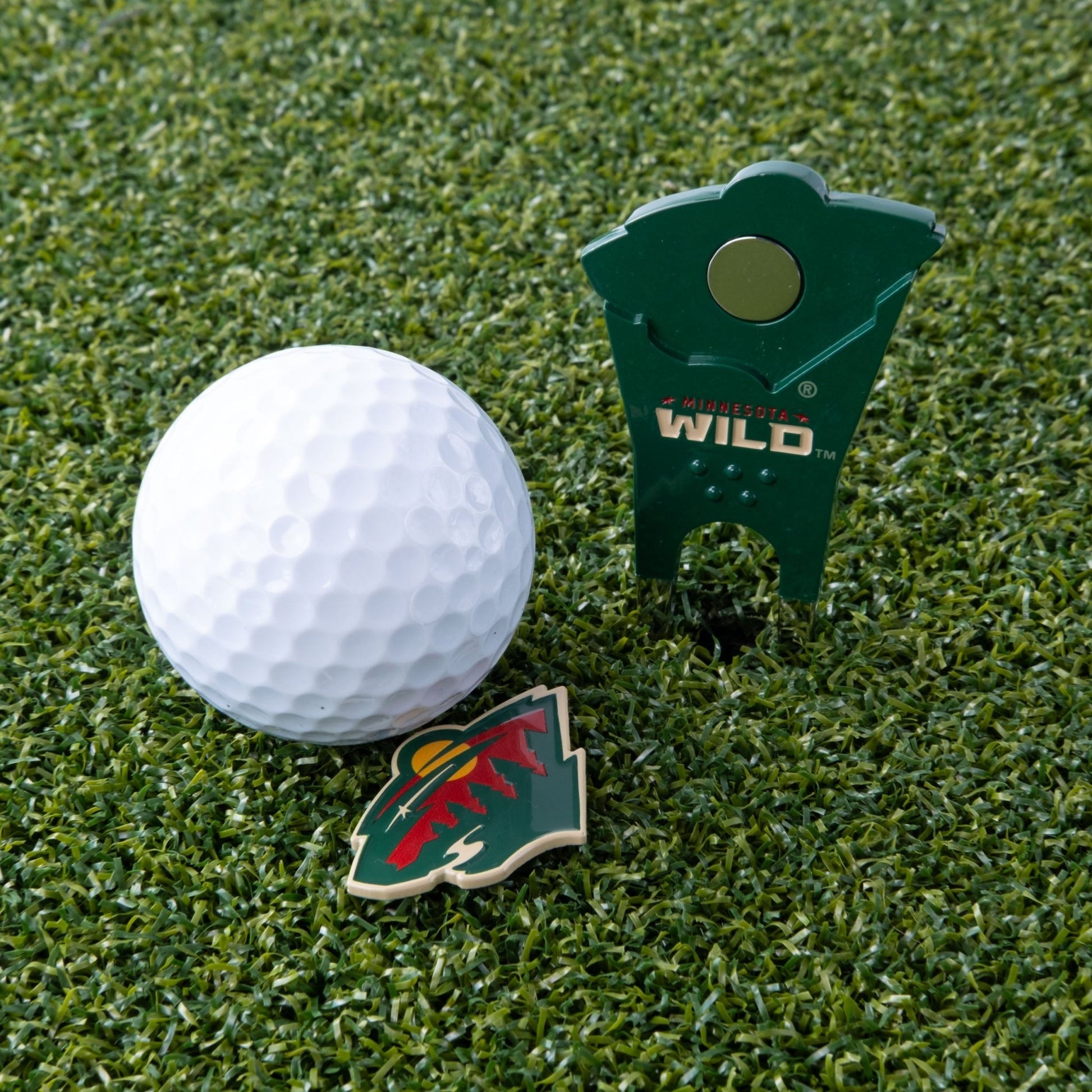 Minnesota Wild Custom Shaped Divot Tool - Image 5 - Club Rehab