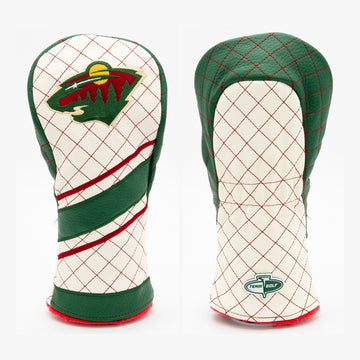 Minnesota Wild Gestreiftes gestepptes Fairway-Schlägerhaube