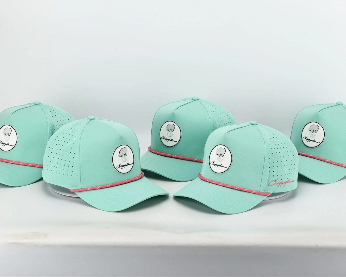 Mint Green Rope Hat - Chippopotamus Pink, alternate product view 2