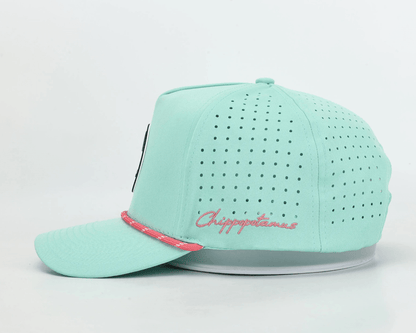 Mint Green Rope Hat - Chippopotamus Pink - Club Rehab