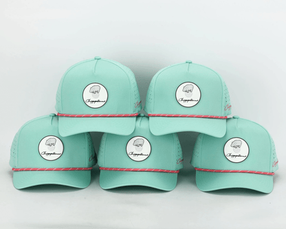 Mint Green Rope Hat - Chippopotamus Pink - Club Rehab