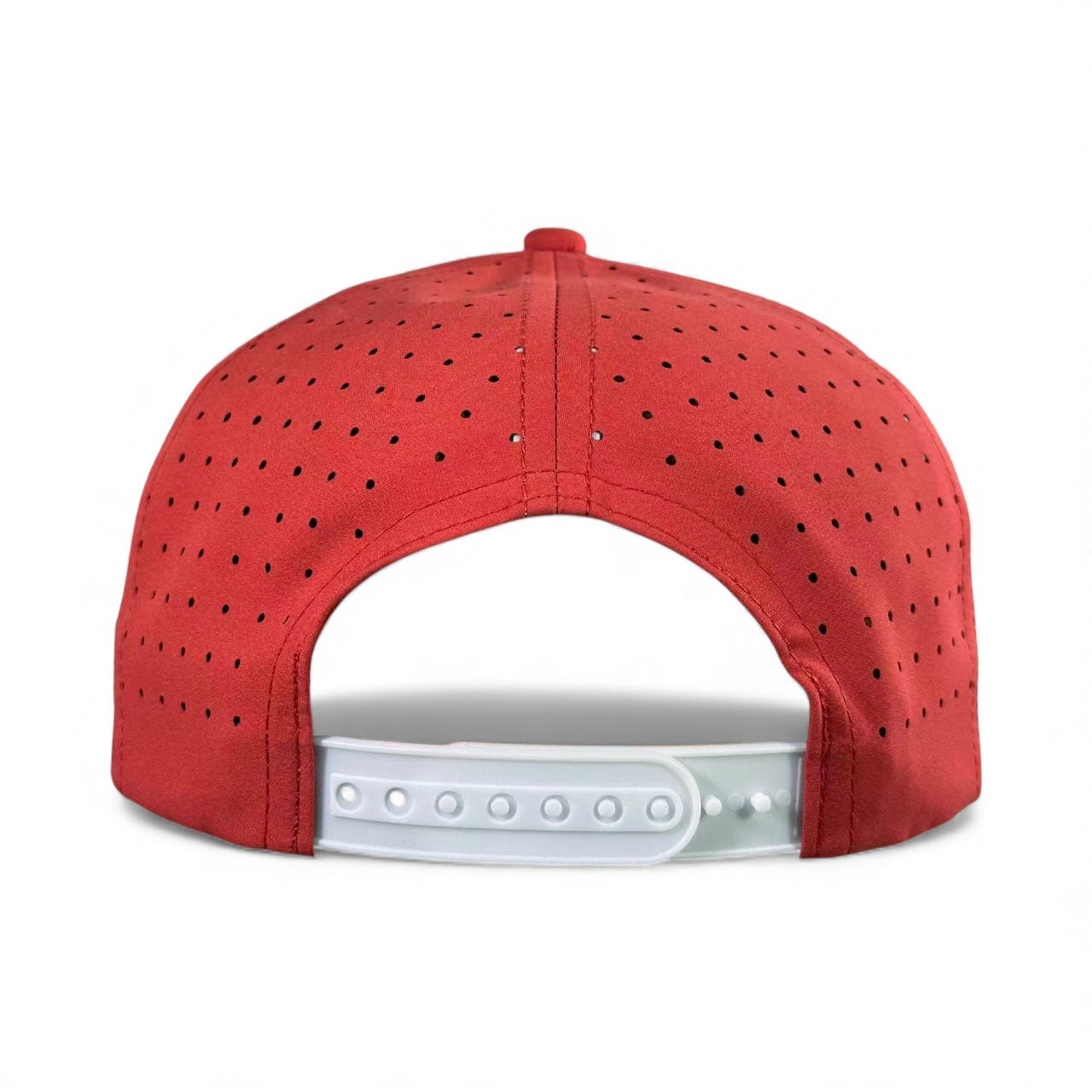 Missing Milk Golf Hat | Snapback Cap | Built-in Magnetic Ball Marker Holder + Marker Included | Missing Golf Ball | Adjustable Red - Club Rehab