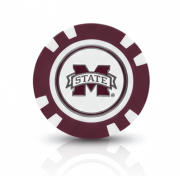 Mississippi State Bulldogs Poker Chip Ball Marker