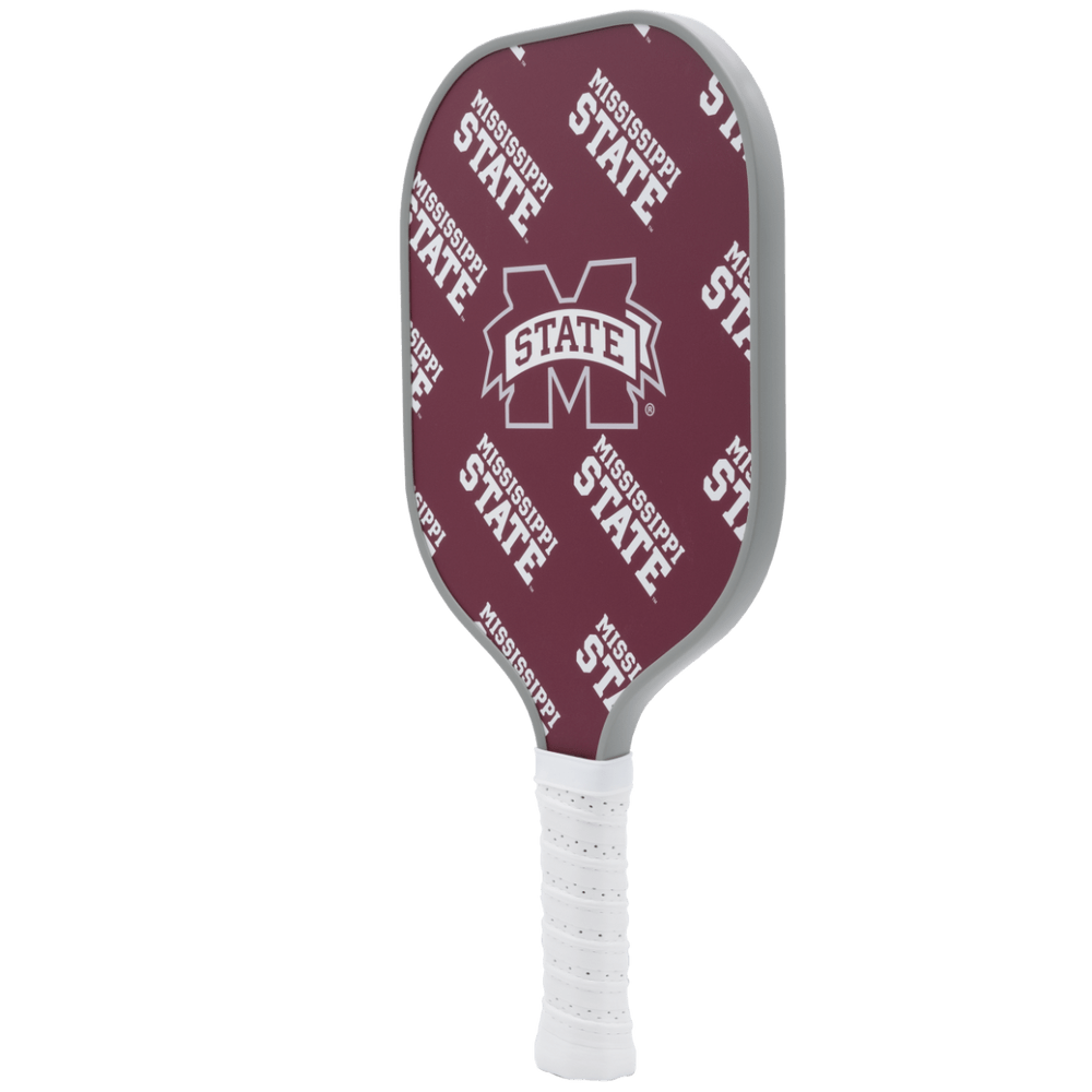 Mississippi State Bulldogs Pickleball Paddle | Carbon Fiber Face | 12mm Core - Club Rehab