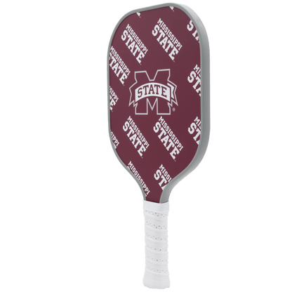 Mississippi State Bulldogs Pickleball Paddle | Carbon Fiber Face | 12mm Core - Club Rehab