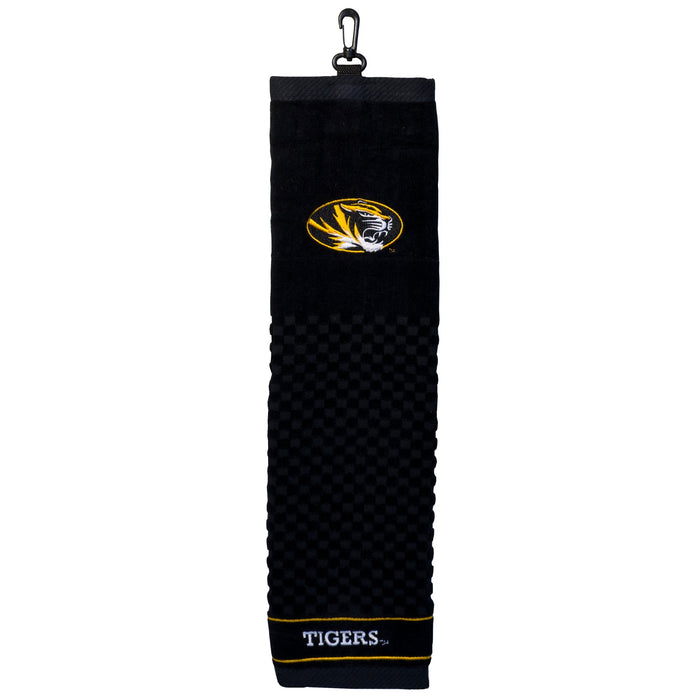 Missouri Tigers embroidered golf towel