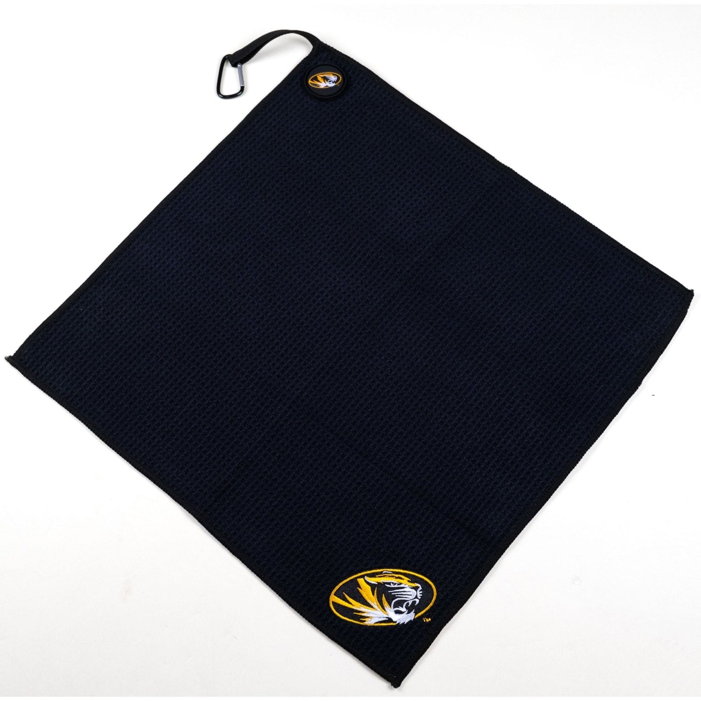 Missouri Tigers NCAA Magnetic Embroidered Golf Towel – 15" x 15" - Club Rehab