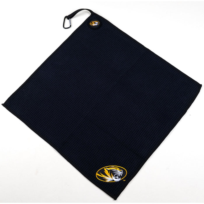 Missouri Tigers NCAA Magnetic Embroidered Golf Towel – 15" x 15" - Club Rehab