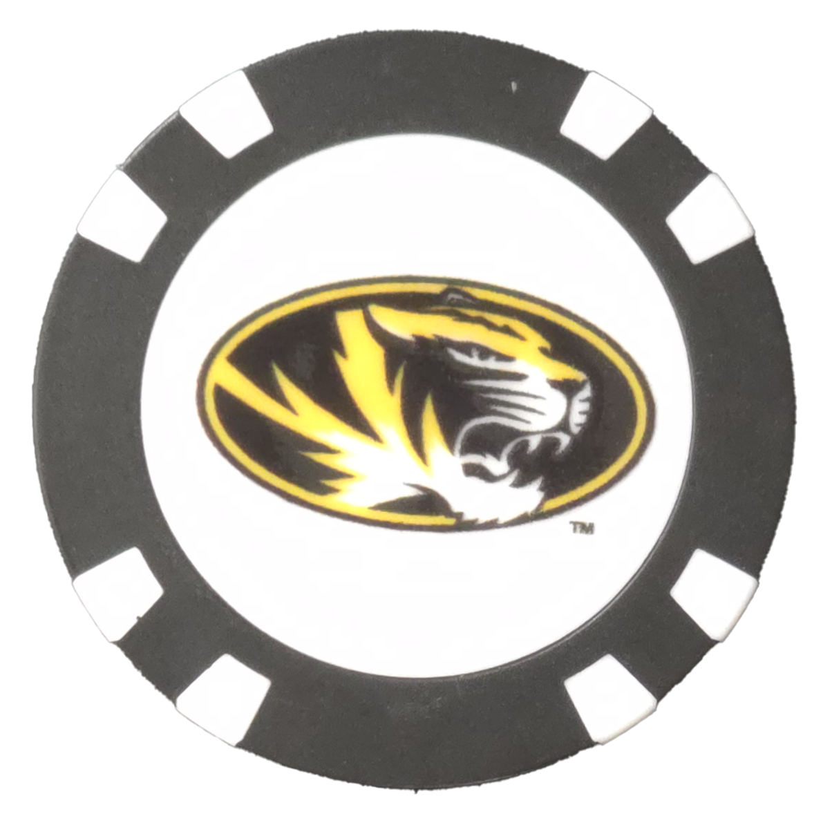 Officially Licensed Missouri Tigers Poker Chip Ball Marker