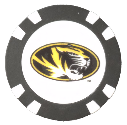 Officially Licensed Missouri Tigers Poker Chip Ball Marker