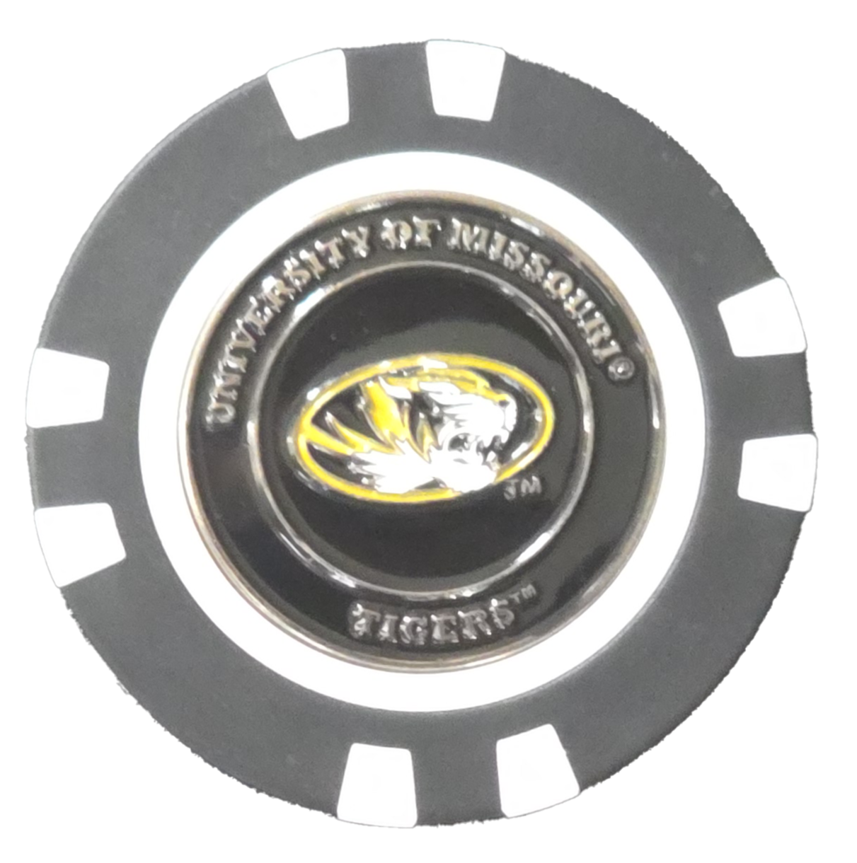 Officially Licensed Missouri Tigers Poker Chip Ball Marker