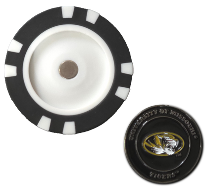 Officially Licensed Missouri Tigers Poker Chip Ball Marker