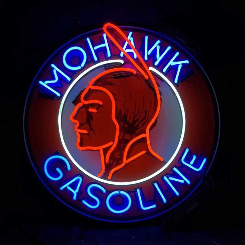 Mohawkk Gasoline Neon Signs Light - Club Rehab