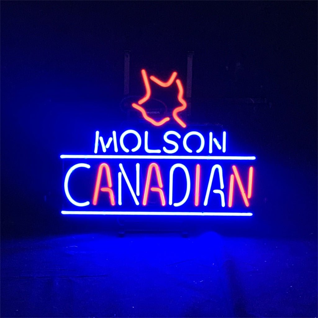 Molson Canadian Lager Neon Signs - Club Rehab