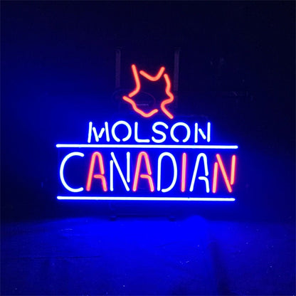 Molson Canadian Lager Neon Signs - Club Rehab