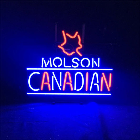Molson Canadian Lager Neon Signs - Club Rehab