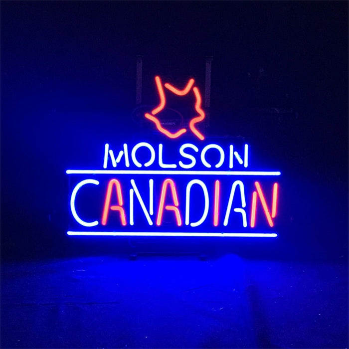 Molson Canadian Lager Neon Signs - Club Rehab