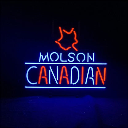 Molson Canadian Lager Neon Signs - Club Rehab