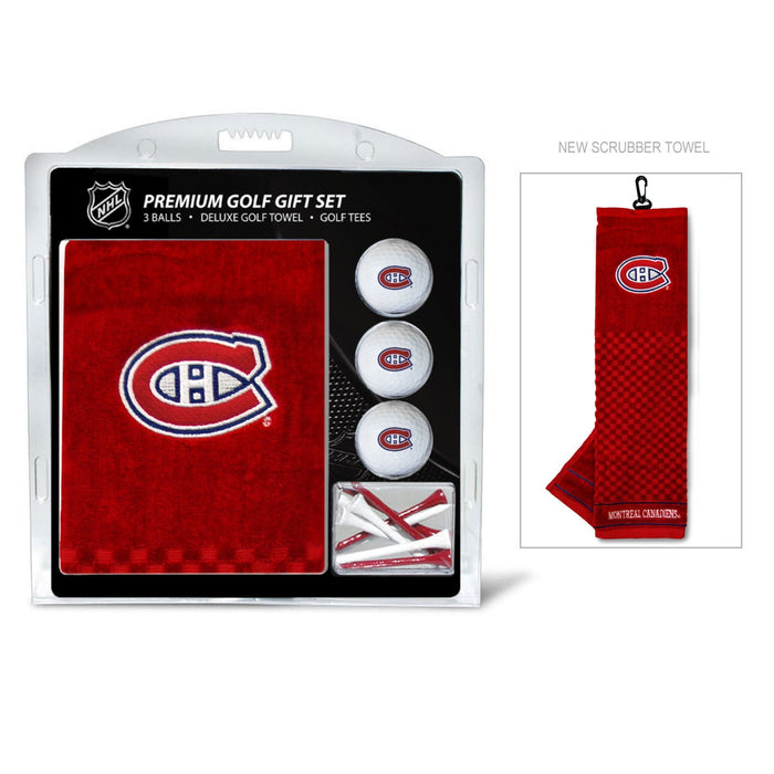 Montreal Canadiens Embroidered Towel Golf Gift Set