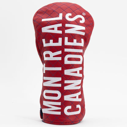 Montreal Canadiens solid driver quilted golf headcover