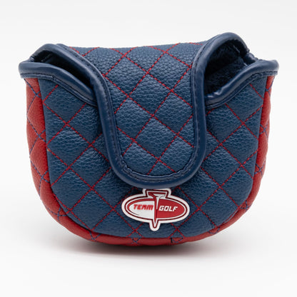 Montreal Canadiens solid mallet putter quilted golf headcover alternate view