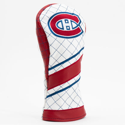 Montreal Canadiens stripe fairway quilted golf headcover alternate view