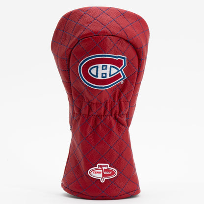 Montreal Canadiens solid fairway quilted golf headcover alternate view