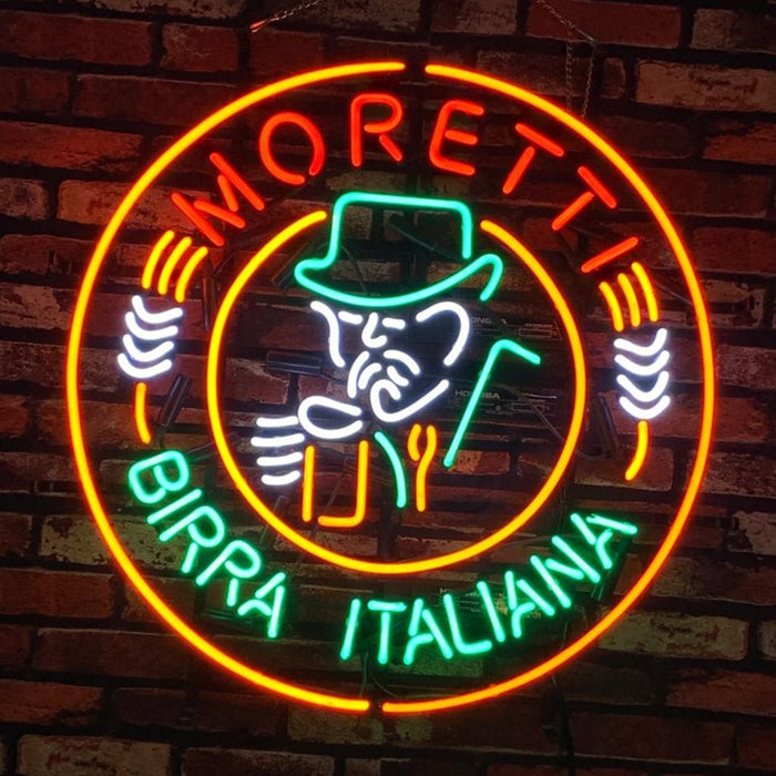 Moretti Birra Italiana Beer Neon Signs - Club Rehab