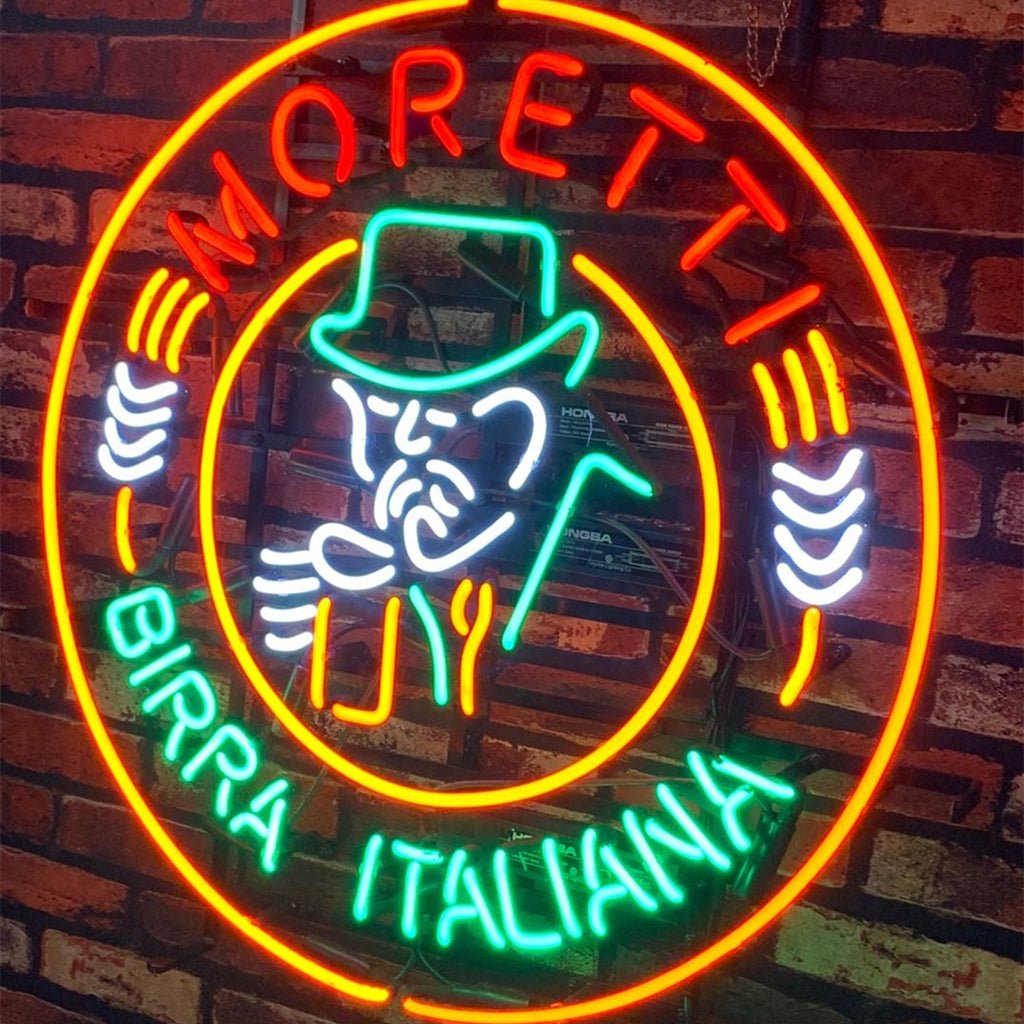 Moretti Birra Italiana Beer Neon Signs - Club Rehab