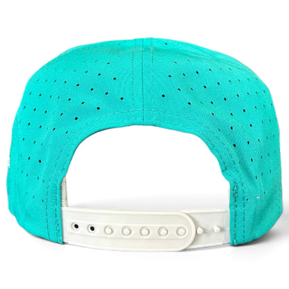 Mountain Moonrise Golf Hat | Snapback Cap | Built-in Magnetic Ball Marker Holder + Marker Included | Adjustable - Club Rehab