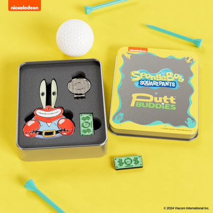 Mr. Krabs Divot Tool with Me First Dollar ball marker