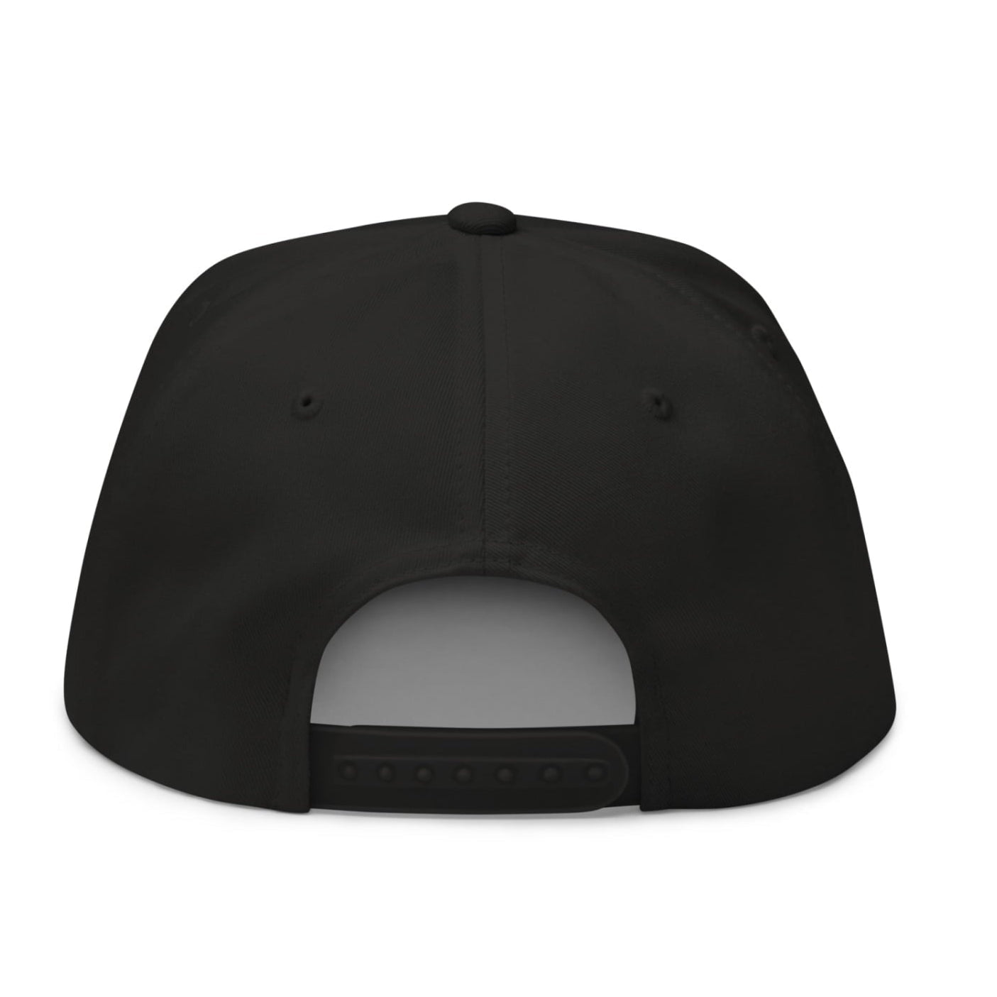 Mulligan Cigarette Red Flat Brim Bill 5 Panel Golf Snapback Hat - Black - Club Rehab