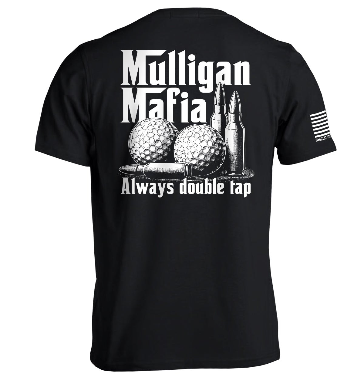 Mulligan Mafia - Tee Black - Club Rehab